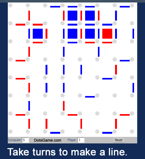 Fast Visual How-To Play Dots Game.